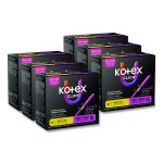U by Kotex Click Compact Tampons, Regular Absorbency, 16/Pack, 8 Packs/Carton