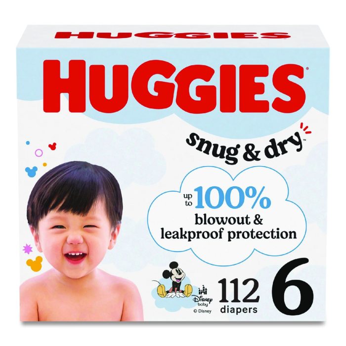 15127286 Snug and Dry Diapers, Size 6, 35 plus lbs, 112/Carton - Image 1