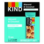 Fruit and Nut Bars, Almond and Coconut, 1.4 oz Bar, 12/Box