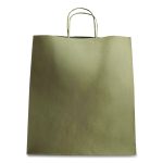 Huntington Paper Shopping Bag, Rope Handles, Large Size, 13.4 x 9.3 x 15.9, Kraft, 200/Carton