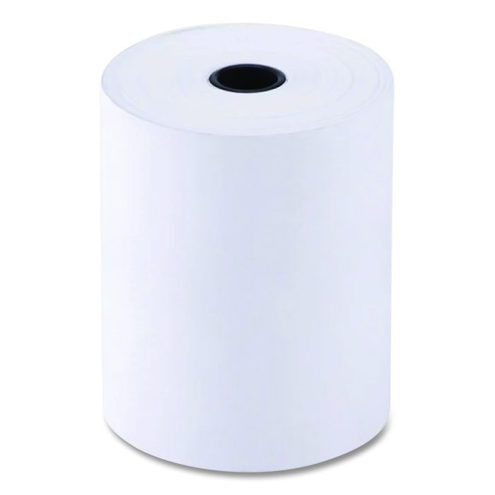 15001050 Thermal Paper Rolls, 3.13" x 273 ft, White, 50/Carton - Image 1