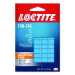 Fun-Tak Mounting Putty, Repositionable And Reusable, 6 Strips, 2 Oz
