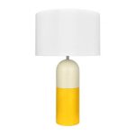 City/Sun Scheme Guestroom Table Lamp
