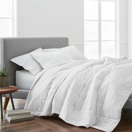 Down Alternative Microfiber Quilted Blanket-King - Image 2