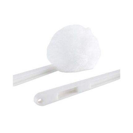 Deluxe Bowl Mop, 12"" Handle, 2"" Mop Head, White, 25/Carton - Image 2