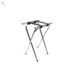 31"" Metal Tray Stand- Chrome