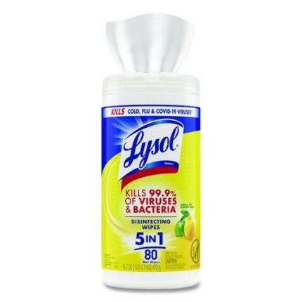 Lysol Disinfecting Wipes-Lemon & Lime Blossom - Image 2