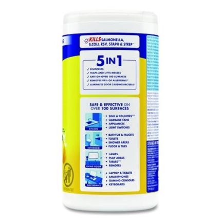 Lysol Disinfecting Wipes-Lemon & Lime Blossom - Image 3