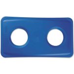 Slim Jim Bottle and Can Recycling Top for Slim Jim Containers - Blue