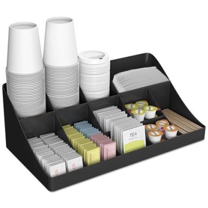 11-Compartment Coffee Condiment Organizer - Image 3