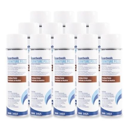Furniture Polish, Lemon, 19 oz Aerosol Spray - Image 3