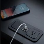CubieMod Qi- Recessed Flush Mount Wireless Charging Strip