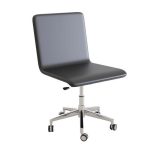 Vinyl Desk Chair w/ Casters