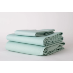 Twin Irregular T-180 Fitted Sheet - Seafoam