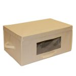 Blanket Box with Lid and Non-Woven Fabric
