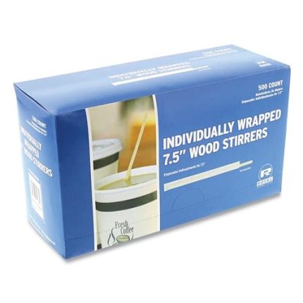 Individually Wrapped Wooden Stirrer - Image 4