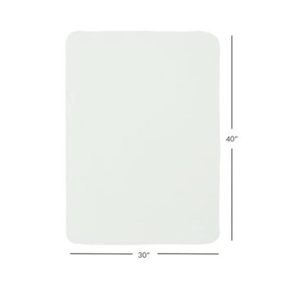ThermaSoft Crib Blankets -White - Image 3