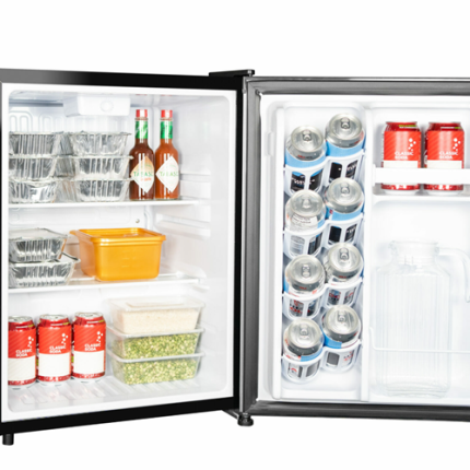 2.2 cu.ft. Compact Fridge- Stainless Steel - Image 2
