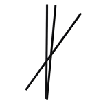 5-Inch Plastic Bulk Striped Stir Straws