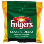 Folgers Ground Coffee, Fraction Pack, Classic Roast Decaf