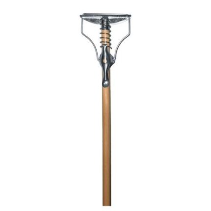 48"" Spring Clamp Household Mop Handle w/ Metal Handle - Image 2