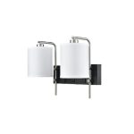 Valeria Double Wall Lamp with 2 Outlets