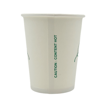 9oz Unwrapped Plain Paper Cup - Image 3