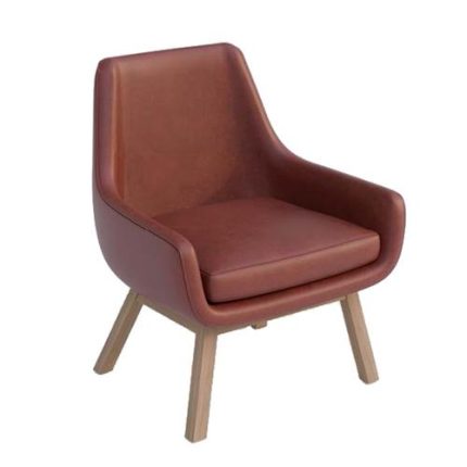 Vinyl Guestroom Lounge Chair - Image 3