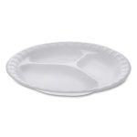 3-Compartment Plate, 9"" inch