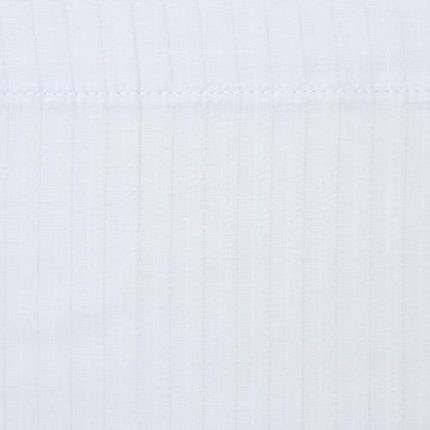 T-310 King Fitted White Striped Sheet - Image 3
