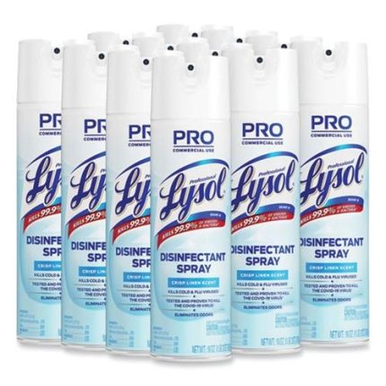 Lysol Spray Disinfectant Spray--Crisp Linen - Image 3