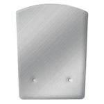 Arc 91 Brushed Stainless Steel Cover Plate