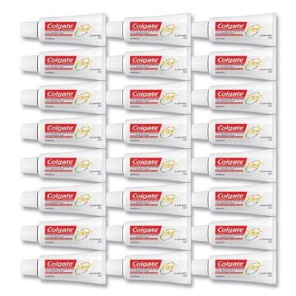 Colgate Total Toothpaste, Coolmint, 0.88 oz, 24/Carton - Image 3