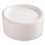 Premium Coated Paper Plate, 9"" dia, White, 125/Pack, 4 Packs/Carton
