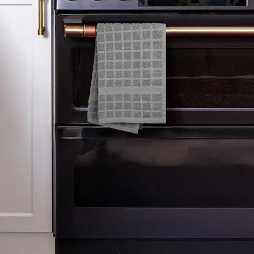 TOW-KIT-KIT-GRY-SD Kitchen Towels 15x24 - Image 1
