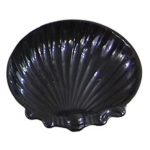 5x5 Shell Shaped Soap Dish-Black