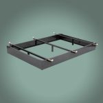6"" Cal King Steel Bed Base