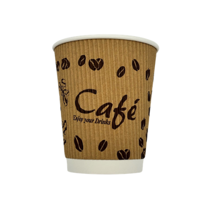 Hot & Cold 9 oz. Paper Ripple Cup - Image 3