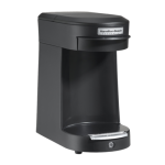1 Cup Pod Coffeemaker -Black