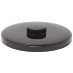 3 Quart Round Ice Bucket Lid - Black