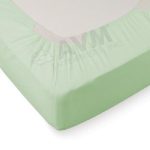 SafeFit Elastic Fitted Sheet Compact/Portable - Mint