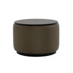 8803 Round Ottoman w/ Wood Top