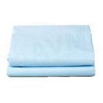 Queen Irregular T-180 Fitted Sheet - Blue