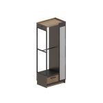 Custom ADA Closet Unit with Mirror @ Right Side