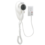 Wall Mount Hair Dryer-White