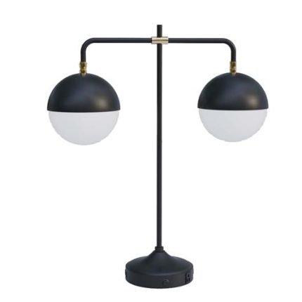 Nightstand Table Lamp @ Queen Headboard - Image 2