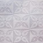 Cloverleaf Queen Pocket Duvet Cover - White