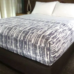 King Size Indigo Inkstripe Top Sheet