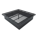 Queen Size Steel Platform Bed  -SleepNest