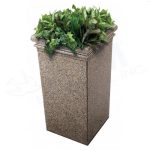 33"" StoneTec Riverstoner Tall Planter